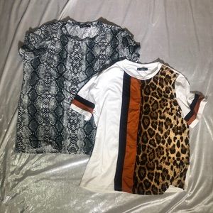 Blouses/Blusas SHEIN (L) 2 x $12
